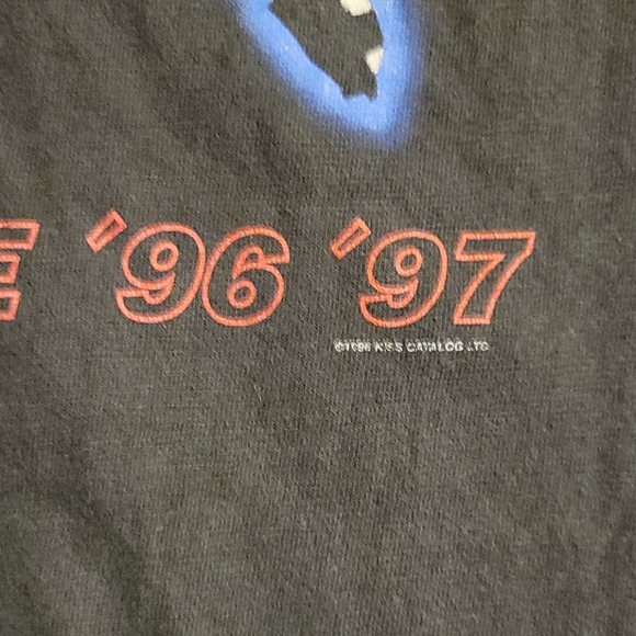 1996-97 Kiss Tour tee - Picture 2 of 7